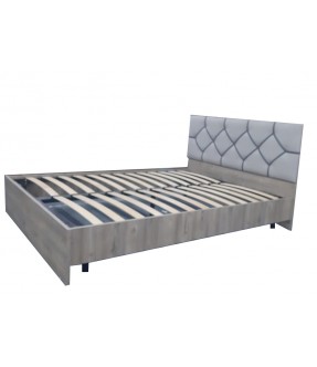 BED LAZIO 5'0 REMB CHIPBOARD NATURAL GREY (